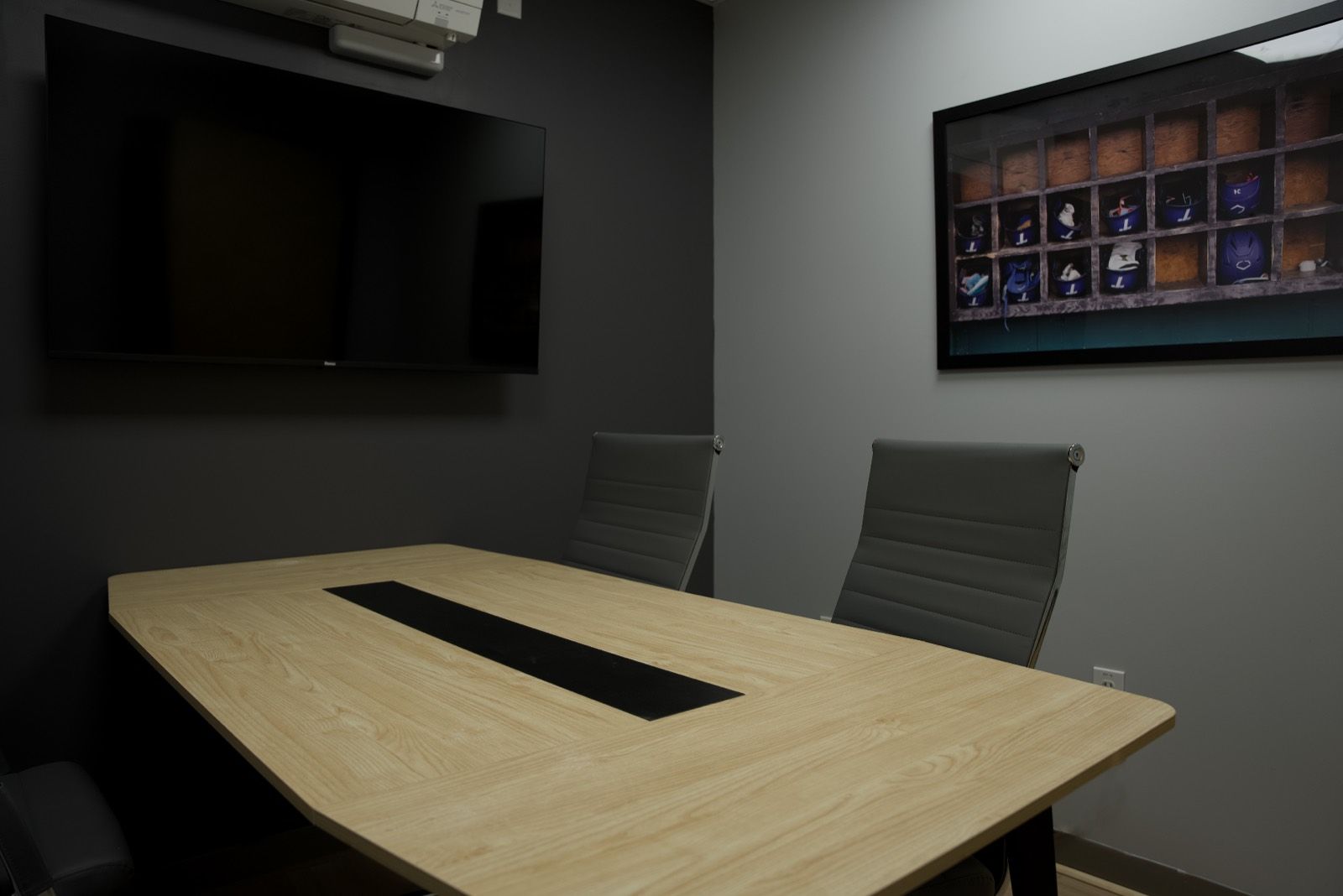 The meeting room